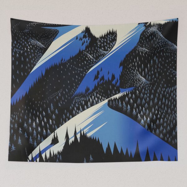 Item preview, Eyvind Earle designed and sold by KaijuNoKaiju.