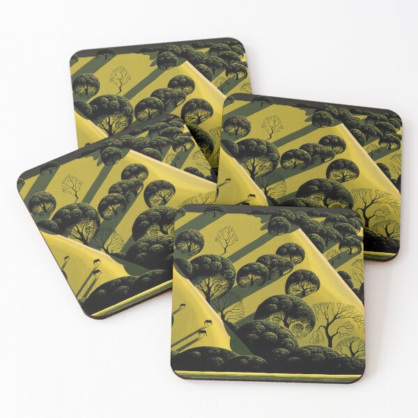 Item preview, Eyvind Earle designed and sold by KaijuNoKaiju.