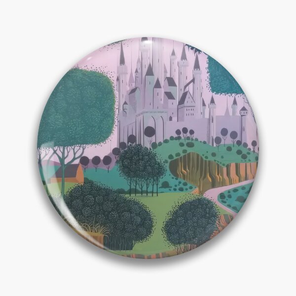 Item preview, Eyvind Earle designed and sold by KaijuNoKaiju.