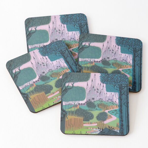 Item preview, Eyvind Earle designed and sold by KaijuNoKaiju.