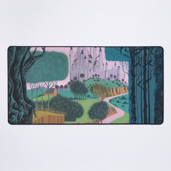 Item preview, Eyvind Earle designed and sold by KaijuNoKaiju.