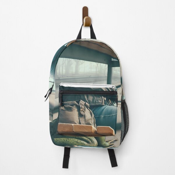 Item preview, a Frog in a Bus Station designed and sold by jznq.
