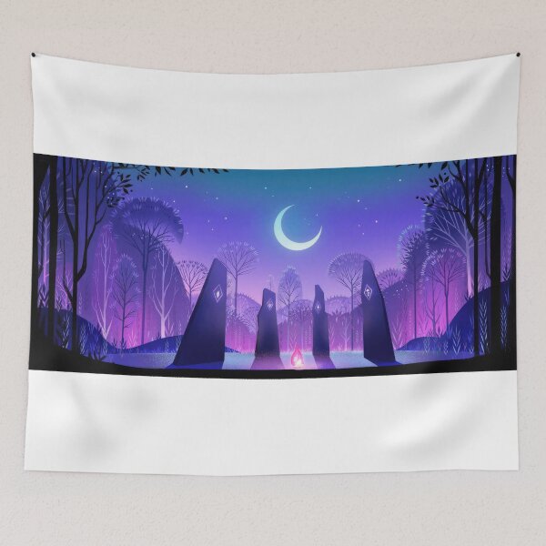 Item preview, Eyvind Earle designed and sold by KaijuNoKaiju.