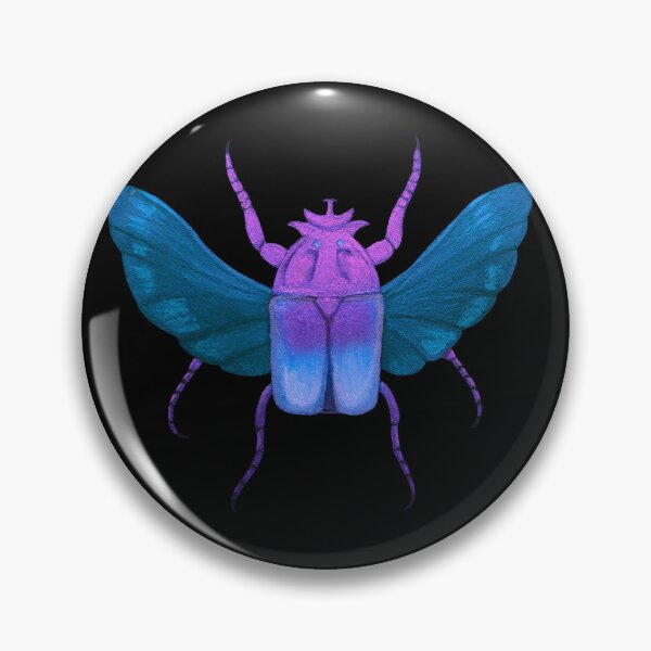 Item preview, June Beetle - Blue (no flowers) designed and sold by Hypedi.