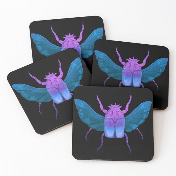 Item preview, June Beetle - Blue (no flowers) designed and sold by Hypedi.