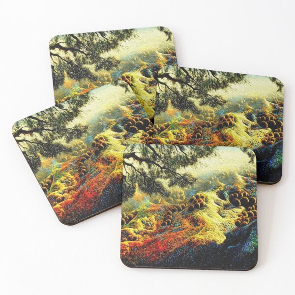 Item preview, Eyvind Earle designed and sold by KaijuNoKaiju.