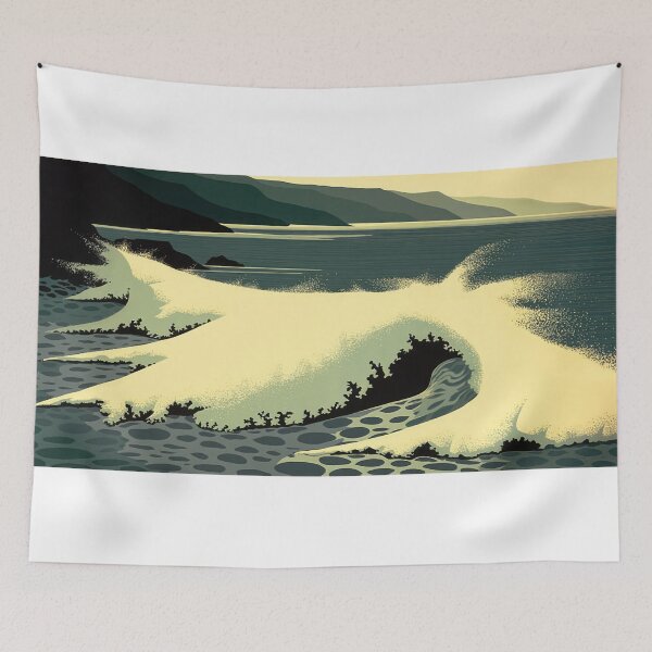 Item preview, Eyvind Earle designed and sold by KaijuNoKaiju.