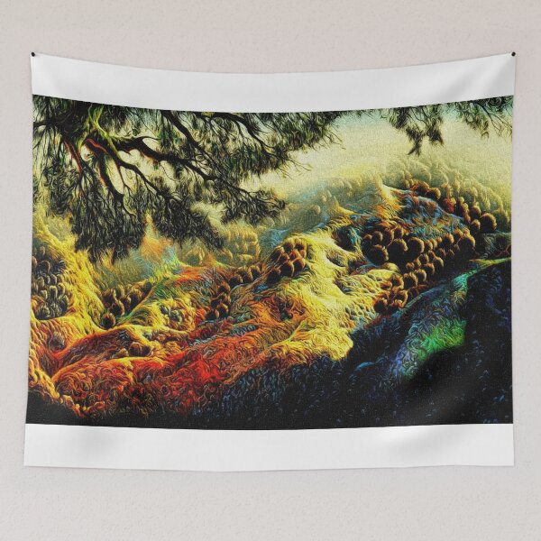 Item preview, Eyvind Earle designed and sold by KaijuNoKaiju.