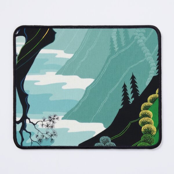 Item preview, Eyvind Earle designed and sold by KaijuNoKaiju.