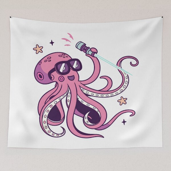 Item preview, Cosmic Karaoke Octopus designed and sold by Fadi Alyaldani.