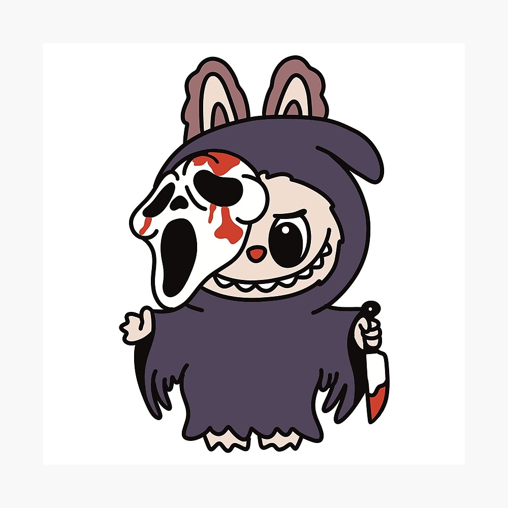 Labubu Halloween Poster