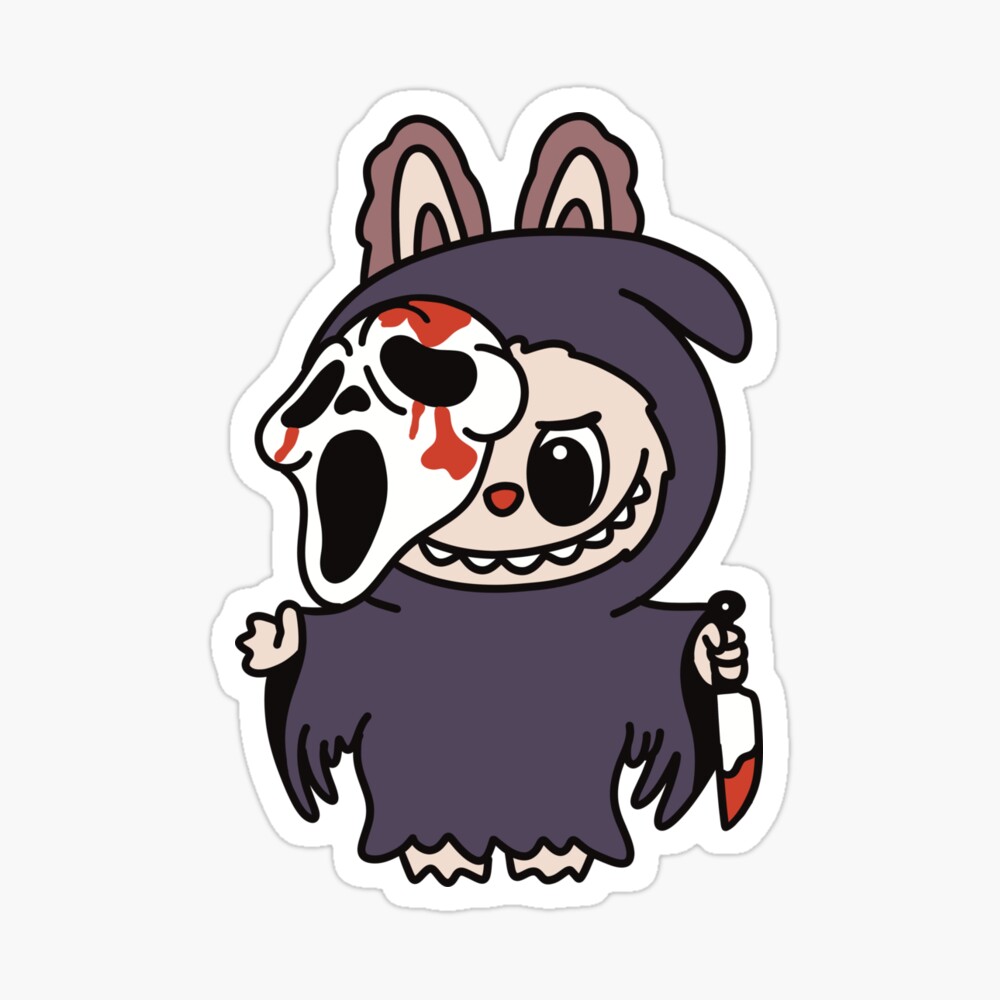 Labubu Halloween Poster