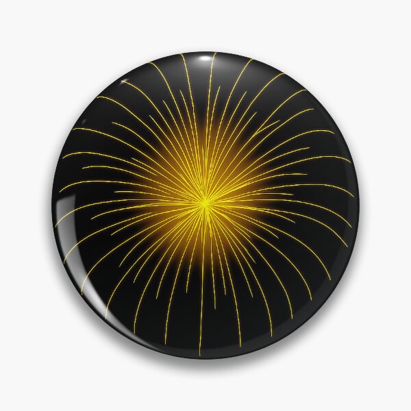 Item preview, Yellow Firework  designed and sold by Homelesssquid's Stickers & More.