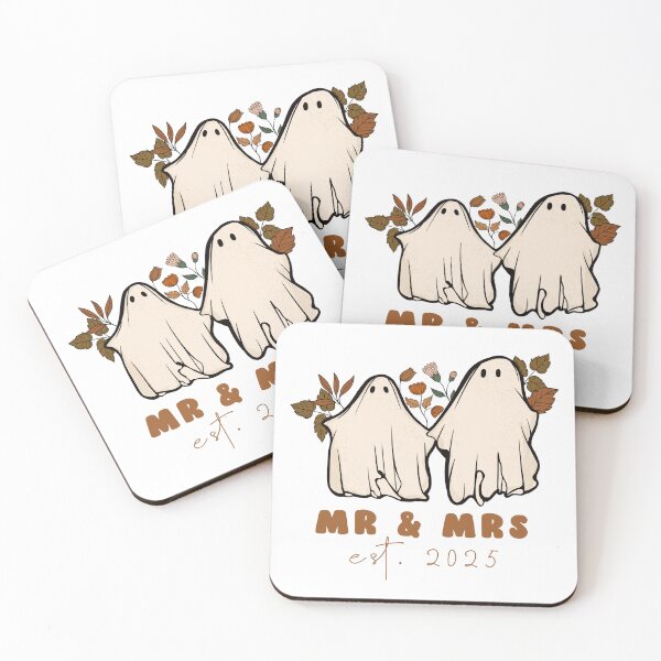 Item preview, Just Married - Fall/Halloween Wedding 2025 designed and sold by doodle189.