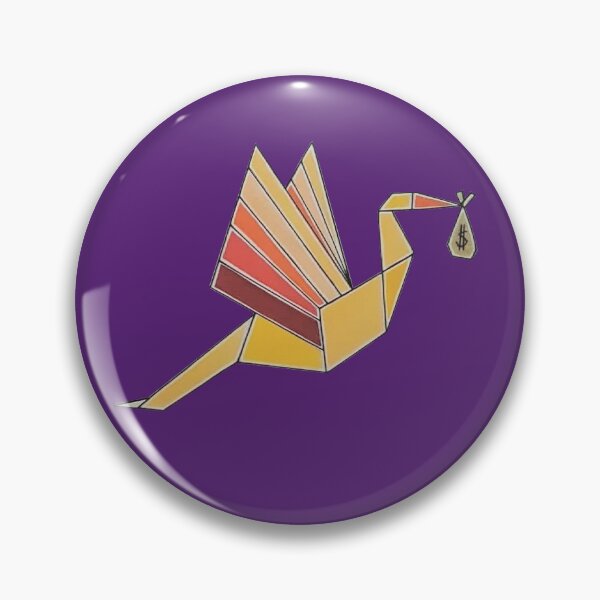 Item preview, Geometric Money Stork designed and sold by Hypedi.