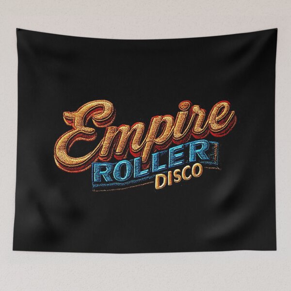 Item preview, Empire Roller Disco - embroidered patch designed and sold by sbdigital.