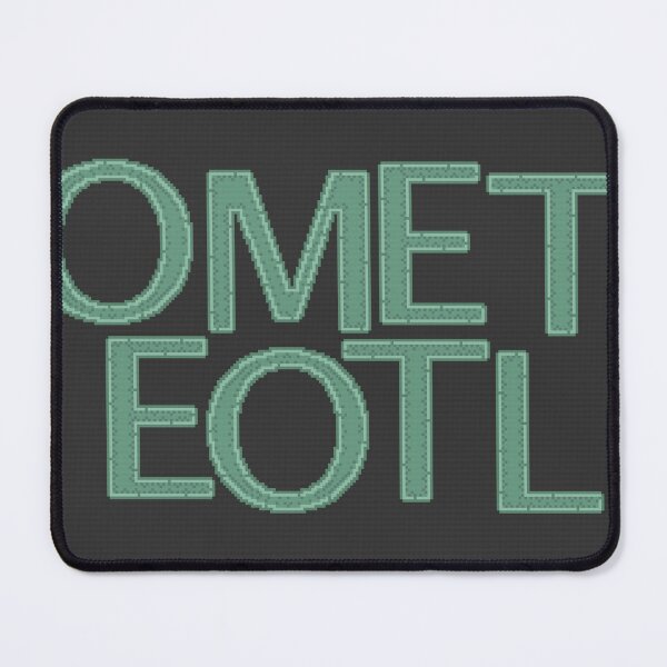 Item preview, Jade and Black Ometeotl Pixel Art designed and sold by FlyingJackalope.