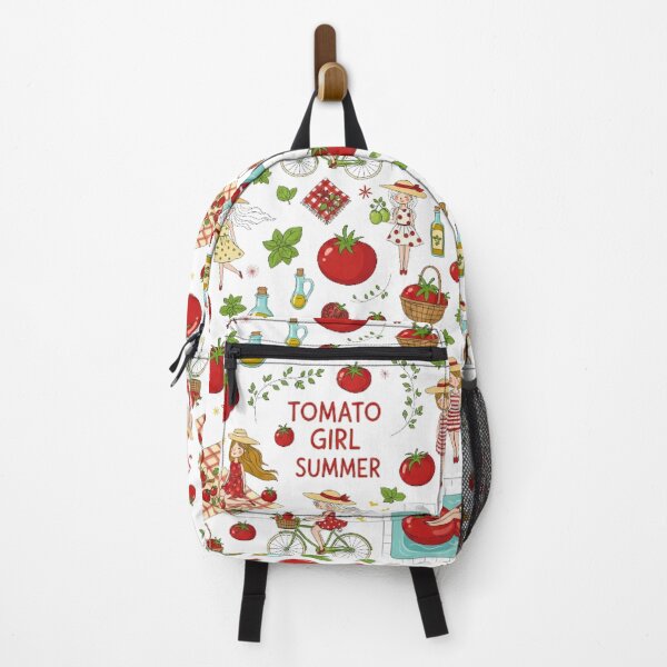 Item preview, Tomato Girl Summer Aesthetic Pattern designed and sold by JustiesDesigns.