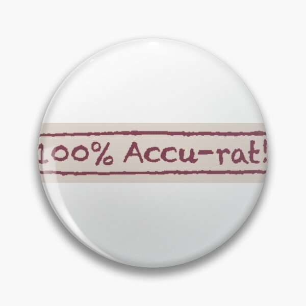 Item preview, 100% Accu-rat! designed and sold by FlyingJackalope.