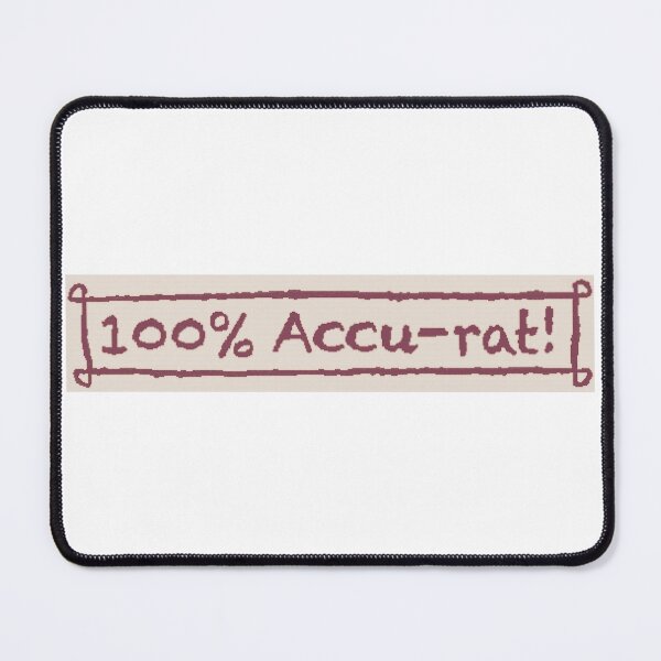 Item preview, 100% Accu-rat! designed and sold by FlyingJackalope.