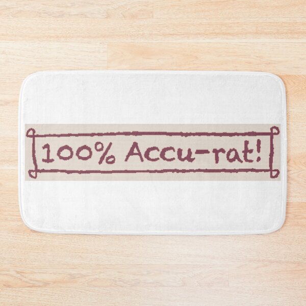 Item preview, 100% Accu-rat! designed and sold by FlyingJackalope.