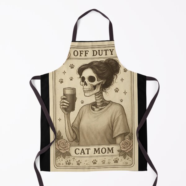 Item preview, Off Duty Cat Mom designed and sold by ArtOrgan.