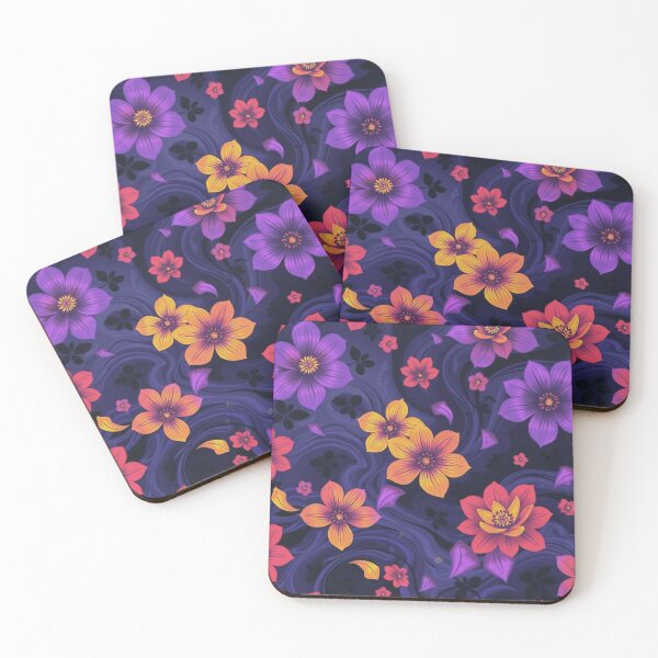 Item preview, Vivid Floral Tide designed and sold by VisionGalaxyDesigns.