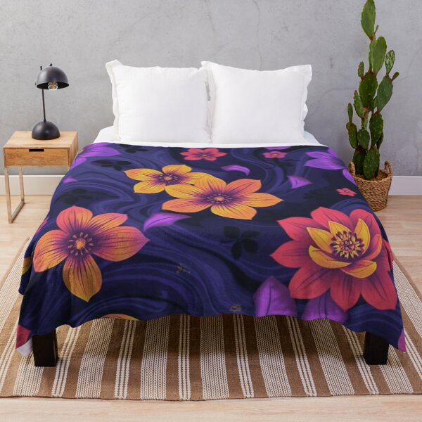 Item preview, Vivid Floral Tide designed and sold by VisionGalaxyDesigns.