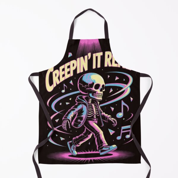 Item preview, Creepin’ It Real – Neon Skeleton Streetwear Art designed and sold by dortmond.