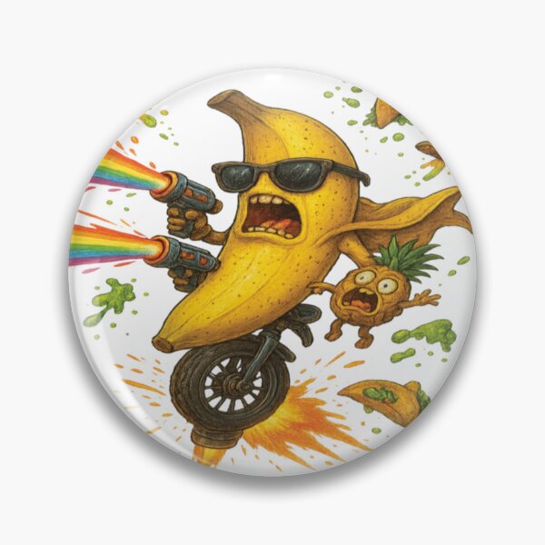 Item preview, “Banana Outlaw: Rainbow Ride Through Taco Space” designed and sold by Mindful56.
