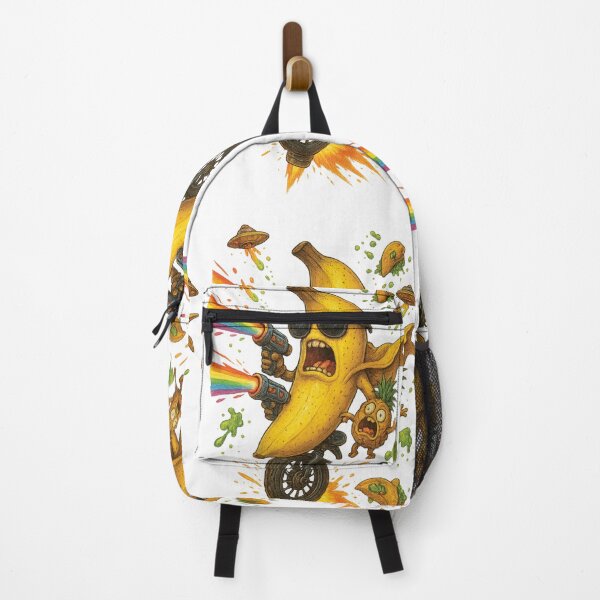 Item preview, “Banana Outlaw: Rainbow Ride Through Taco Space” designed and sold by Mindful56.