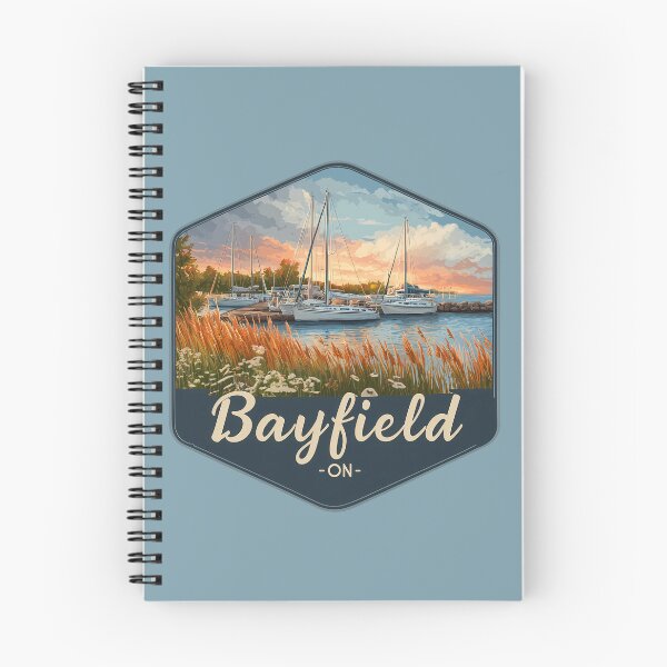Item preview, Bayfield Ontario Harbor Sunset Bayfield ON Marina Lakeside Art designed and sold by meganohm.