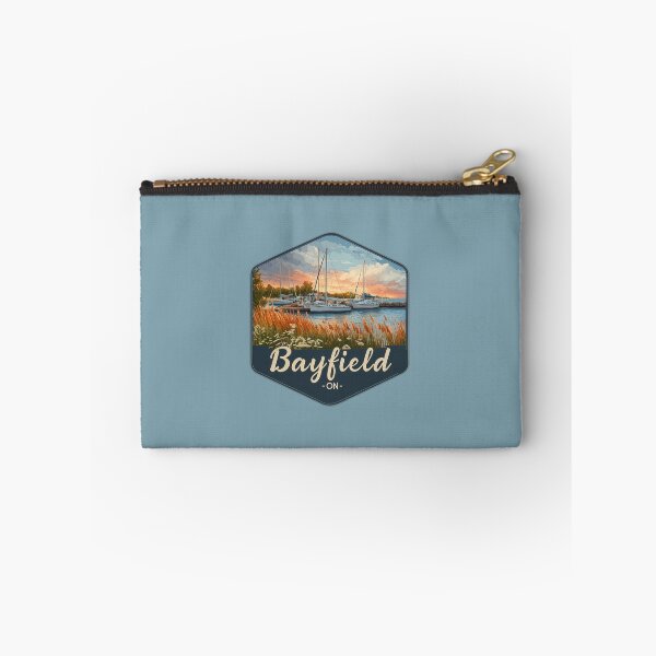 Item preview, Bayfield Ontario Harbor Sunset Bayfield ON Marina Lakeside Art designed and sold by meganohm.