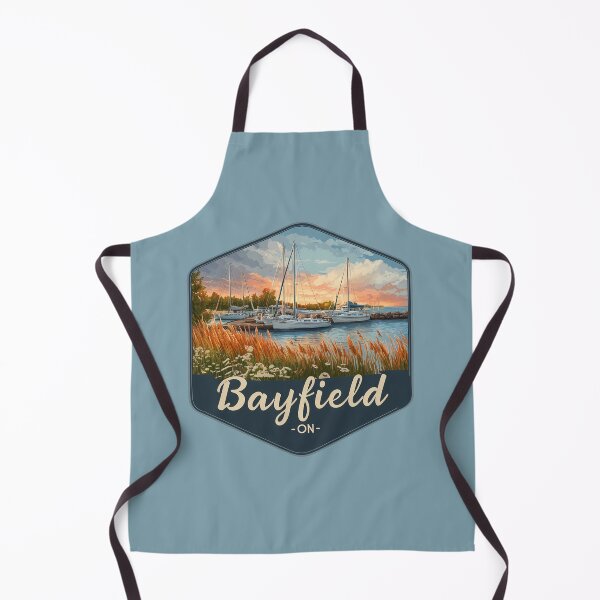 Item preview, Bayfield Ontario Harbor Sunset Bayfield ON Marina Lakeside Art designed and sold by meganohm.