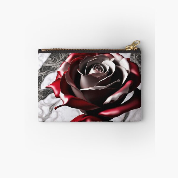 Item preview, Gothic Black and Red Rose Digital Artwork with Dark Elegance designed and sold by Uniquely Yours.