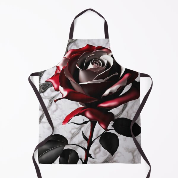 Item preview, Gothic Black and Red Rose Digital Artwork with Dark Elegance designed and sold by Uniquely Yours.