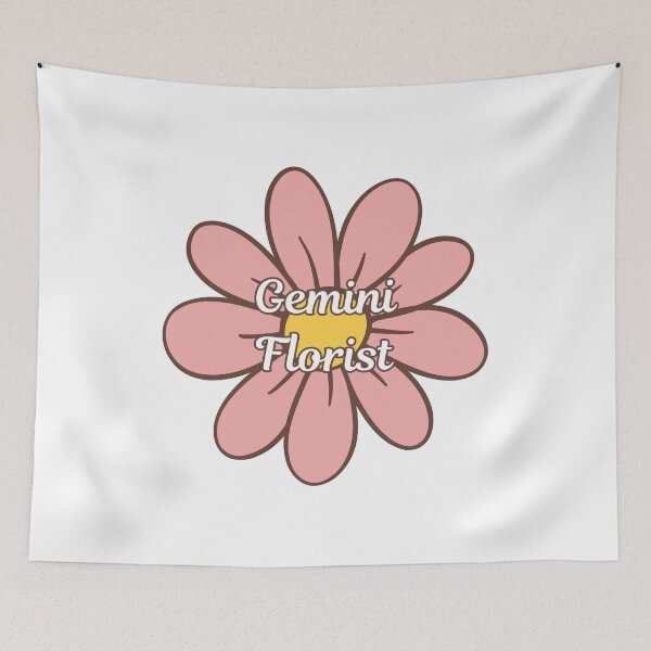 Item preview, Gemini Zodiac Astrology Florist Design designed and sold by Midnight789.