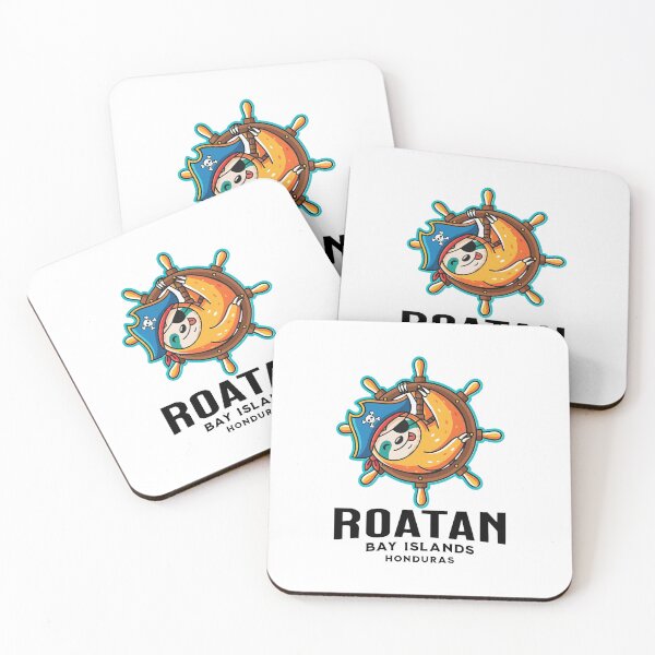Item preview, Roatan Pirate Sloth designed and sold by BeachWhisper.