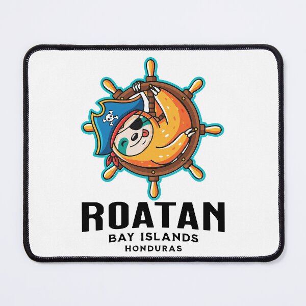 Item preview, Roatan Pirate Sloth designed and sold by BeachWhisper.