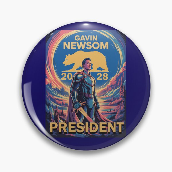 Item preview, Cool GAVIN NEWSOM 2028 PRESIDENT Super Poster designed and sold by Greenbaby.