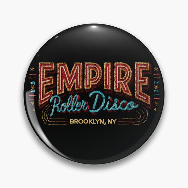Item preview, Empire Roller Disco - embroidered patch 2 designed and sold by sbdigital.