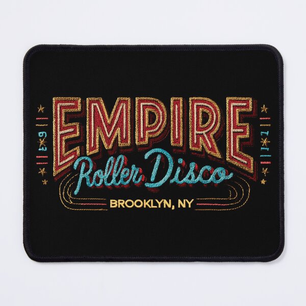 Item preview, Empire Roller Disco - embroidered patch 2 designed and sold by sbdigital.