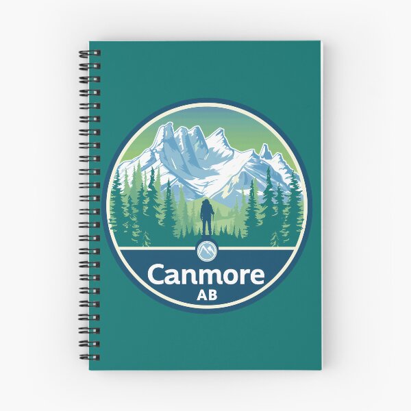 Item preview, Canmore Alberta Vintage Mountain Badge Canadian Rockies Travel Canmore AB Souvenir designed and sold by meganohm.