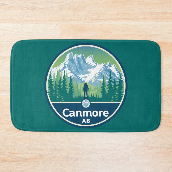 Item preview, Canmore Alberta Vintage Mountain Badge Canadian Rockies Travel Canmore AB Souvenir designed and sold by meganohm.