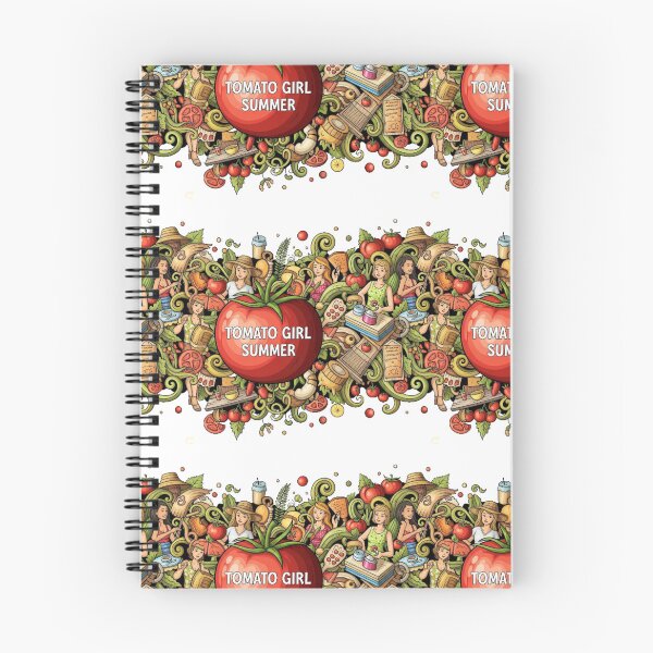 Aperçu de l'œuvre Modèle d'été de la fille tomate créée et vendue par JustiesDesigns.