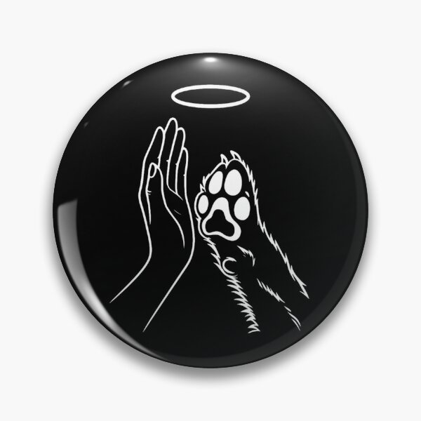 Item preview, Hand & Paw with Halo – Remembrance Art designed and sold by Corvoria.