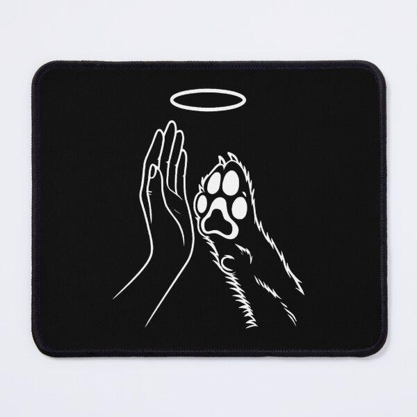 Item preview, Hand & Paw with Halo – Remembrance Art designed and sold by Corvoria.