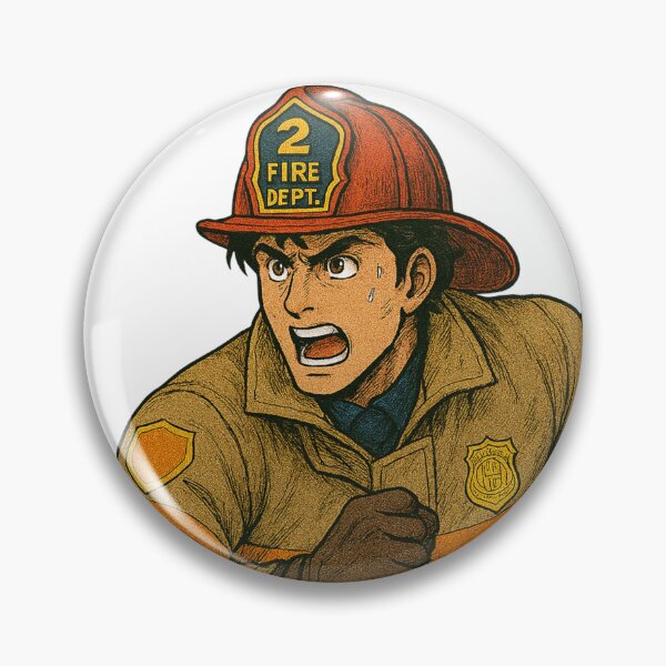 Item preview, Action Hero Firefighter designed and sold by JonelleTshirts.