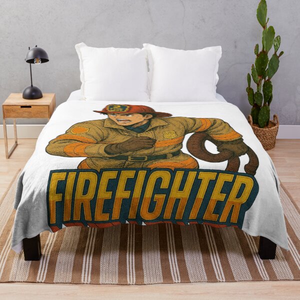 Item preview, Action Hero Firefighter designed and sold by JonelleTshirts.