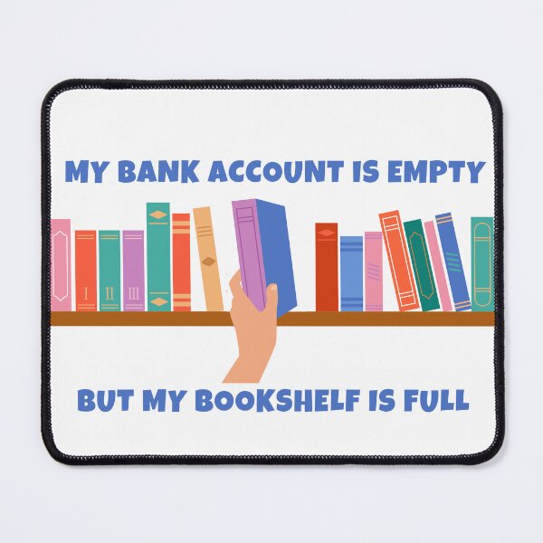 Item preview, Book Addict designed and sold by LaurensAnatomy.